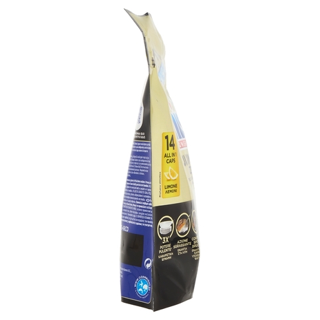 Finish Ultimate Plus All In One Lemon pastiglie lavastoviglie 14 lavaggi 170,8 g